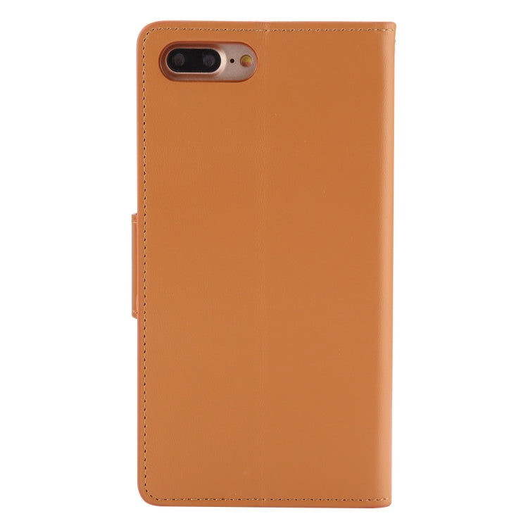 GOOSPERY SONATA DIARY for iPhone 8 Plus & 7 Plus Business Style Magnetic Clasp Horizontal Flip Leather Case with Holder & Card Slots & Wallet
