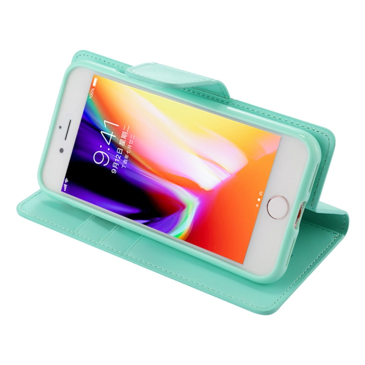 GOOSPERY SONATA DIARY for iPhone 8 Plus & 7 Plus Business Style Magnetic Clasp Horizontal Flip Leather Case with Holder & Card Slots & Wallet