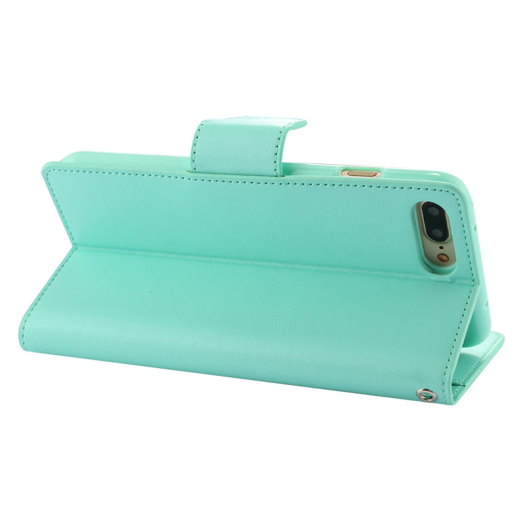 GOOSPERY SONATA DIARY for iPhone 8 Plus & 7 Plus Business Style Magnetic Clasp Horizontal Flip Leather Case with Holder & Card Slots & Wallet