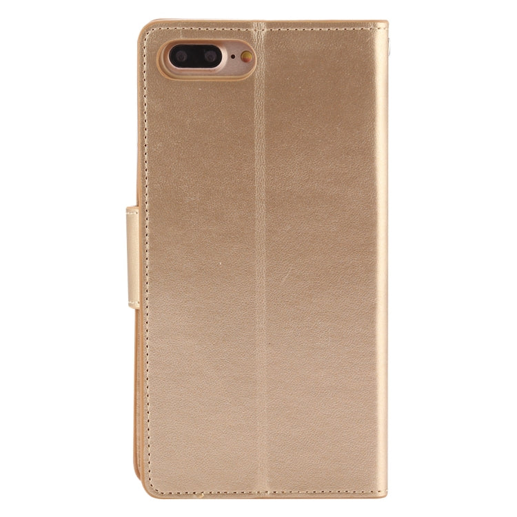 GOOSPERY SONATA DIARY for iPhone 8 Plus & 7 Plus Business Style Magnetic Clasp Horizontal Flip Leather Case with Holder & Card Slots & Wallet
