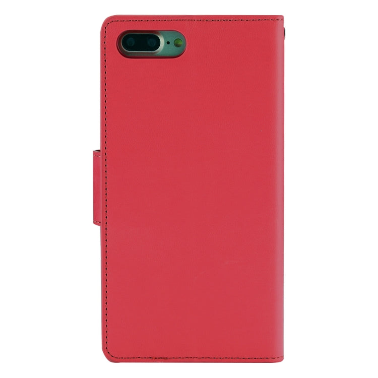 GOOSPERY SONATA DIARY for iPhone 8 Plus & 7 Plus Business Style Magnetic Clasp Horizontal Flip Leather Case with Holder & Card Slots & Wallet