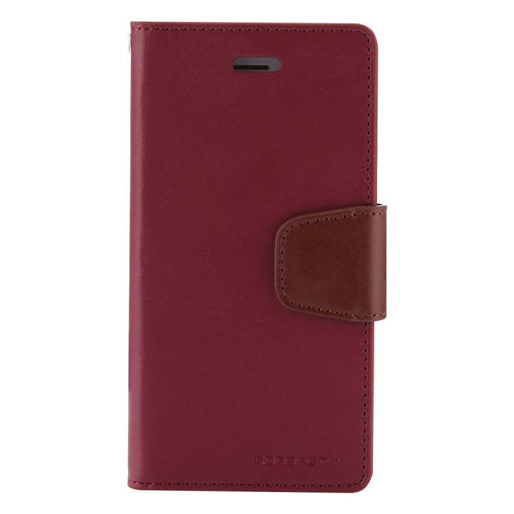 GOOSPERY SONATA DIARY for iPhone 8 Plus & 7 Plus Business Style Magnetic Clasp Horizontal Flip Leather Case with Holder & Card Slots & Wallet