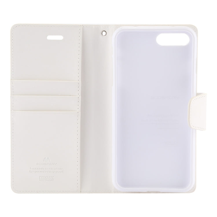 GOOSPERY SONATA DIARY for iPhone 8 Plus & 7 Plus Business Style Magnetic Clasp Horizontal Flip Leather Case with Holder & Card Slots & Wallet
