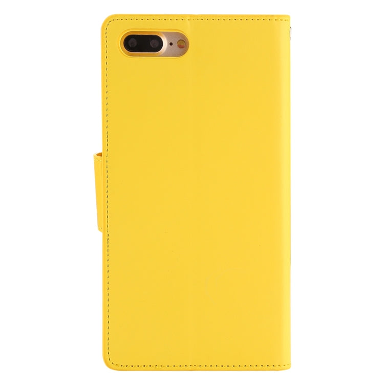 GOOSPERY SONATA DIARY for iPhone 8 Plus & 7 Plus Business Style Magnetic Clasp Horizontal Flip Leather Case with Holder & Card Slots & Wallet