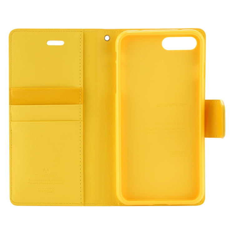 GOOSPERY SONATA DIARY for iPhone 8 Plus & 7 Plus Business Style Magnetic Clasp Horizontal Flip Leather Case with Holder & Card Slots & Wallet
