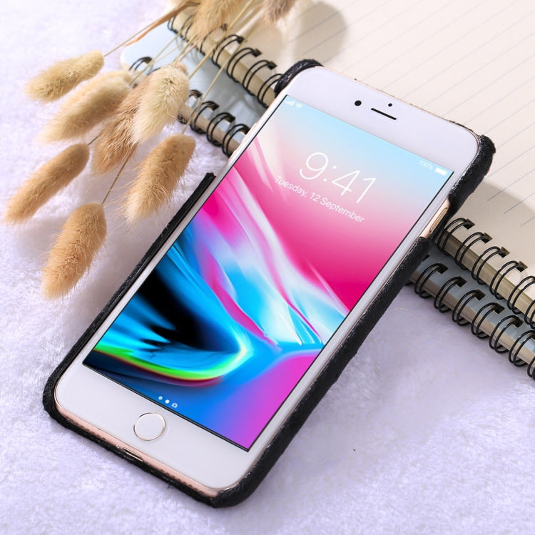 For  iPhone 8 Plus & 7 Plus Plush Protective Back Cover Case