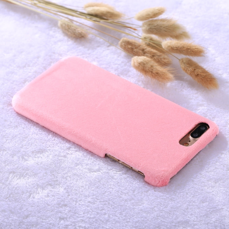 For  iPhone 8 Plus & 7 Plus Plush Protective Back Cover Case