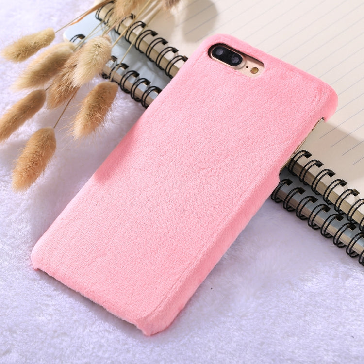 For  iPhone 8 Plus & 7 Plus Plush Protective Back Cover Case