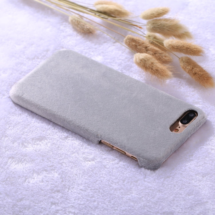 For  iPhone 8 Plus & 7 Plus Plush Protective Back Cover Case