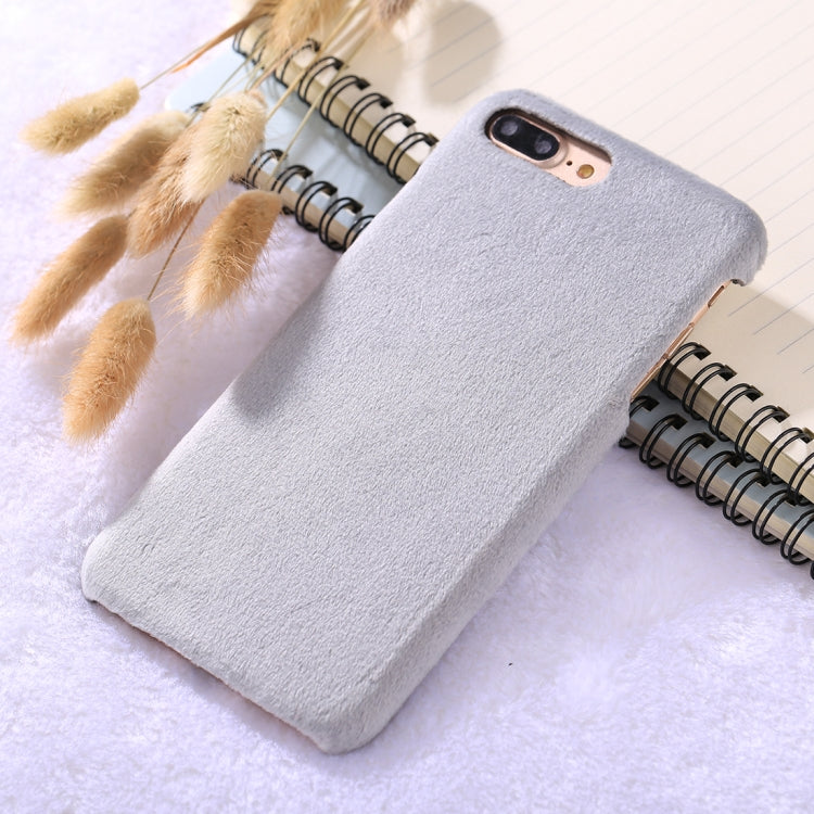 For  iPhone 8 Plus & 7 Plus Plush Protective Back Cover Case
