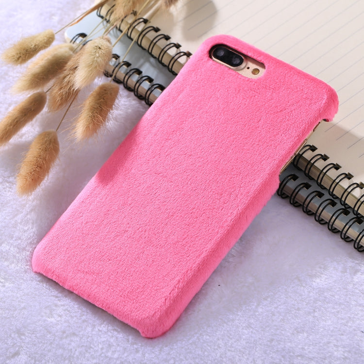For  iPhone 8 Plus & 7 Plus Plush Protective Back Cover Case