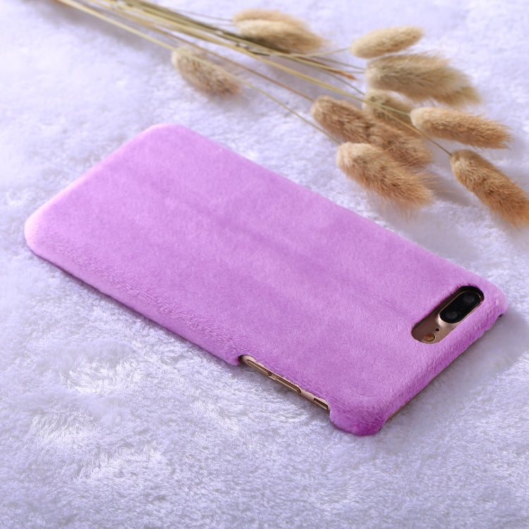 For  iPhone 8 Plus & 7 Plus Plush Protective Back Cover Case