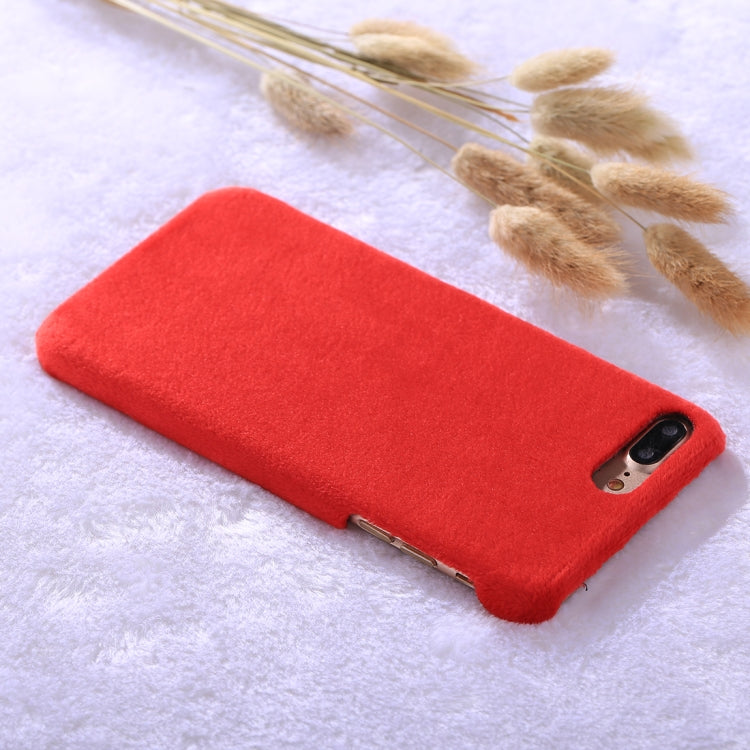 For  iPhone 8 Plus & 7 Plus Plush Protective Back Cover Case