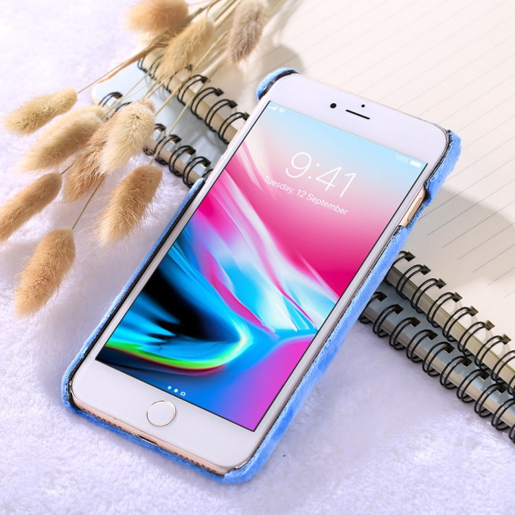 For  iPhone 8 Plus & 7 Plus Plush Protective Back Cover Case
