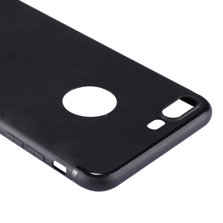 For iPhone 8 Plus Dual SIM Cards Adapter Kit with Soft Protective Case(Black)