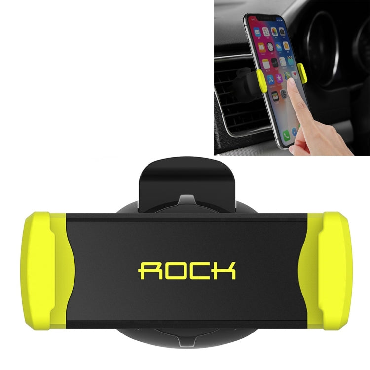 ROCK Deluxe Car Vent Phone Holder Mount, For iPhone, Galaxy, Huawei, Xiaomi, Lenovo, Sony, LG, HTC and Other Smartphones
