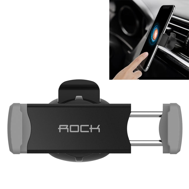 ROCK Deluxe Car Vent Phone Holder Mount, For iPhone, Galaxy, Huawei, Xiaomi, Lenovo, Sony, LG, HTC and Other Smartphones