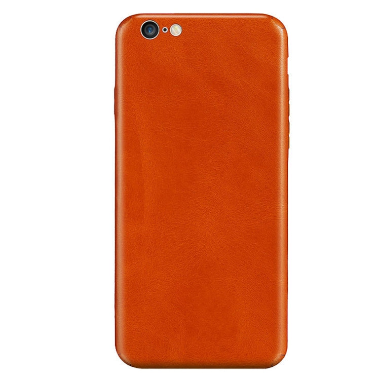 360 Degree Full Coverage Pasted Top-grain Leather Case for iPhone 8 Plus & 7 Plus