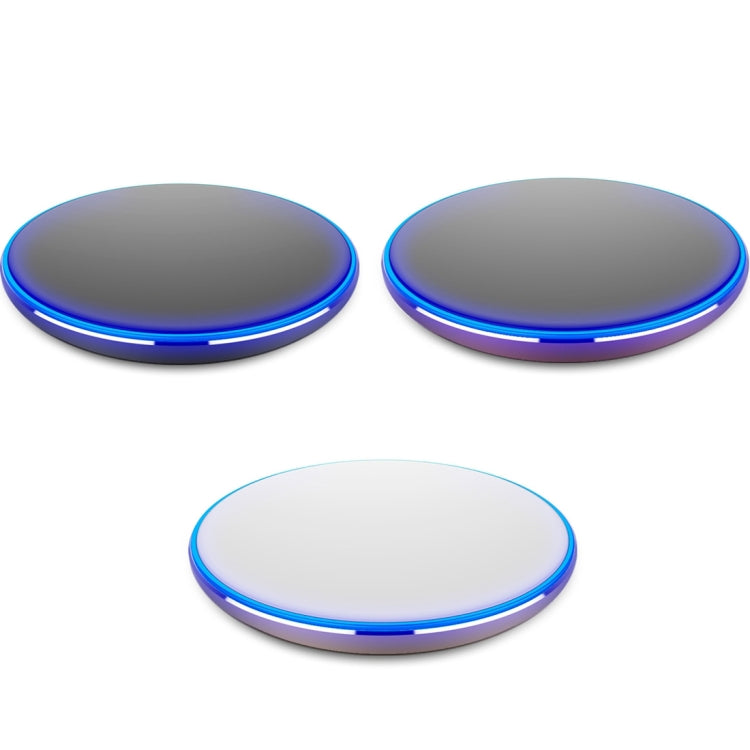 HAMTOD HL3 5W (Max) Output General Qi Standard Wireless Charger with Breathing Lamp, For iPhone, Galaxy, Huawei, Xiaomi, LG, HTC and other QI Standard Smart Phones