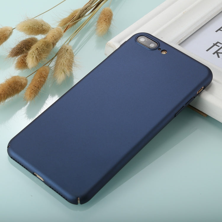 For iPhone 8 Plus & 7 Plus Fully Wrapped Drop-proof PC Protective Case Back Cover