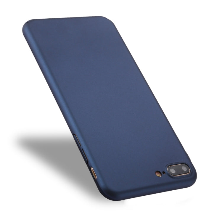 For iPhone 8 Plus & 7 Plus Fully Wrapped Drop-proof PC Protective Case Back Cover