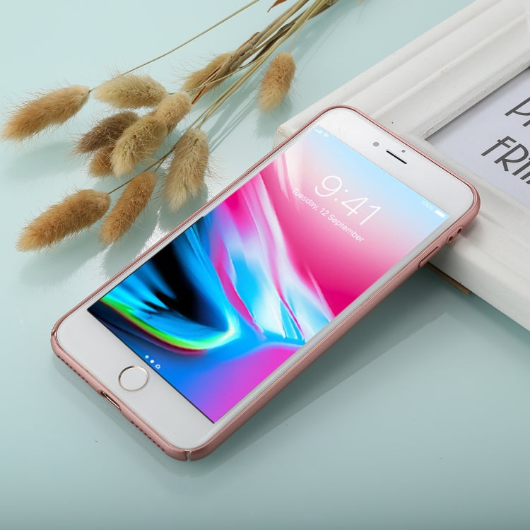 For iPhone 8 Plus & 7 Plus Fully Wrapped Drop-proof PC Protective Case Back Cover