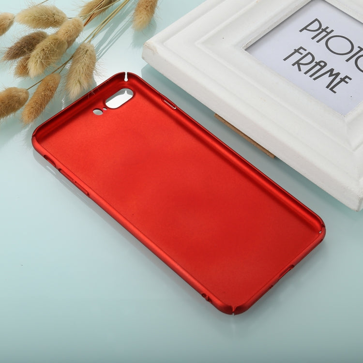 For iPhone 8 Plus & 7 Plus Fully Wrapped Drop-proof PC Protective Case Back Cover