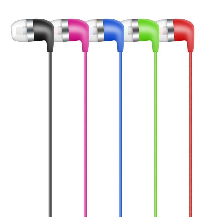 528 Bass Stereo Sound In-ear Wire Control Earphone with Mic, For iPhone, Samsung, Huawei, Xiaomi, HTC and Other Smartphones