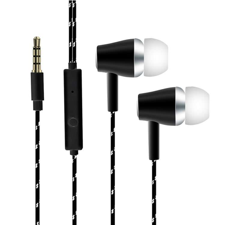 883 Bass Stereo Sound In-ear Wire Control Earphone with Mic, For iPhone, Samsung, Huawei, Xiaomi, HTC and Other Smartphones