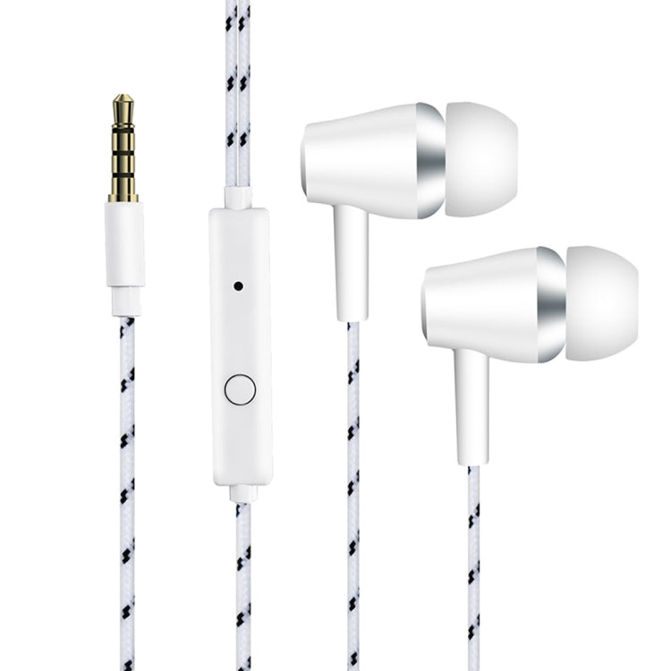 883 Bass Stereo Sound In-ear Wire Control Earphone with Mic, For iPhone, Samsung, Huawei, Xiaomi, HTC and Other Smartphones