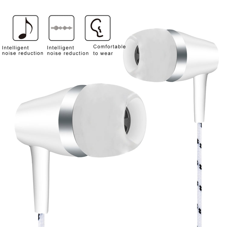 883 Bass Stereo Sound In-ear Wire Control Earphone with Mic, For iPhone, Samsung, Huawei, Xiaomi, HTC and Other Smartphones
