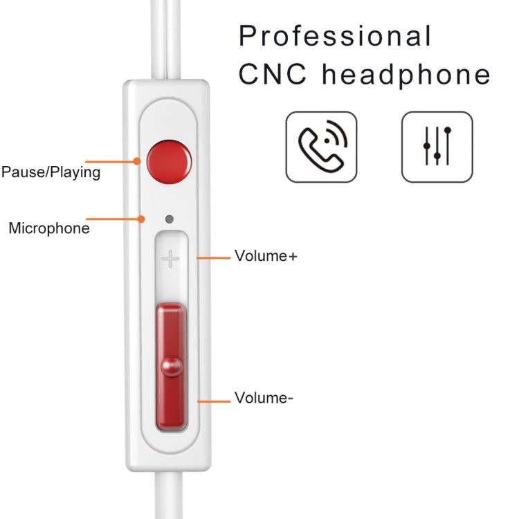 888 EarPods with Wired Control and Mic, For iPhone, Samsung, Huawei, Xiaomi, HTC and Other Smartphones