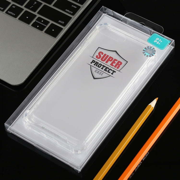 GOOSPERY Full Coverage Soft Case for iPhone 8 Plus & 7 Plus