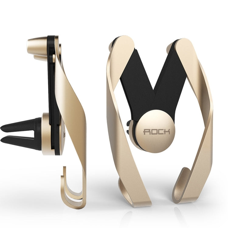 ROCK AutoBot M Air Vent Car Mount, For iPhone, Galaxy, Huawei, Xiaomi, Lenovo, Sony, LG, HTC and Other Smartphones