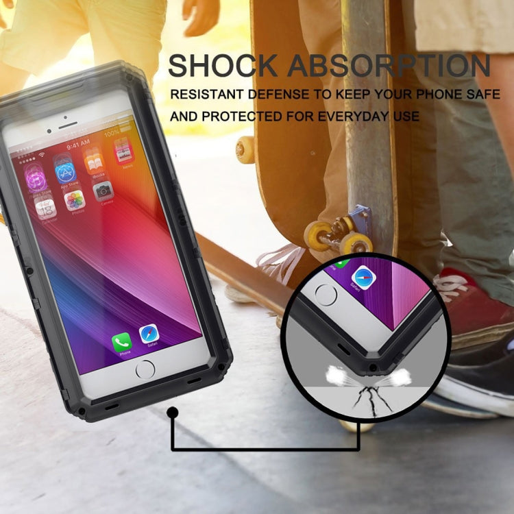 Waterproof Dustproof Shockproof Zinc Alloy + Silicone Case for iPhone 8 Plus & 7 Plus