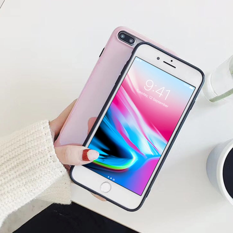 For iPhone 8 Plus & 7 Plus Soft TPU Cute Little Heart Pattern Protective Back Cover Case