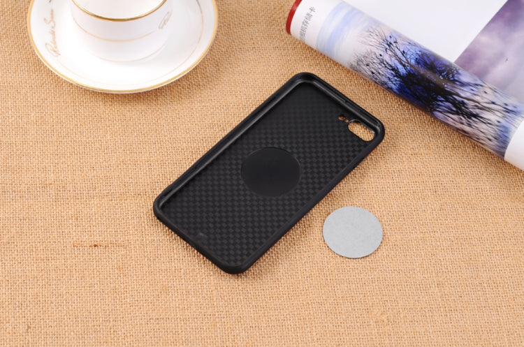 For iPhone 8 Plus & 7 Plus Tyre Track Pattern Protective Back Cover Case
