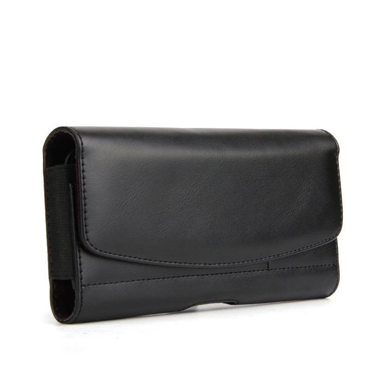 5.5-5.7 inch A1 Universal PU Tabby Texture Cross Section Plug-in Card Waist Bag, For iPhone, Samsung, Sony, Huawei, Meizu, Lenovo, ASUS, Oneplus, Xiaomi, Cubot, Ulefone, Letv, DOOGEE, Vkworld, and other