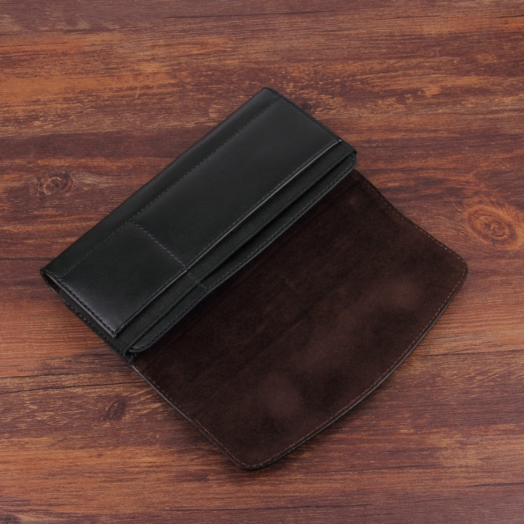 5.5-5.7 inch A1 Universal PU Tabby Texture Cross Section Plug-in Card Waist Bag, For iPhone, Samsung, Sony, Huawei, Meizu, Lenovo, ASUS, Oneplus, Xiaomi, Cubot, Ulefone, Letv, DOOGEE, Vkworld, and other