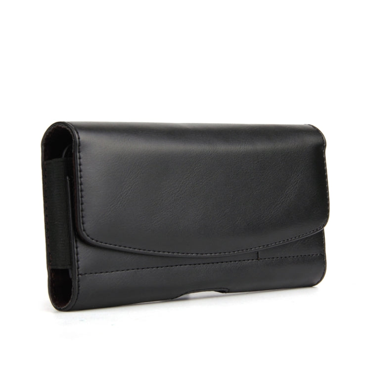 4.7-5.1 inch A1 Universal PU Tabby Texture Cross Section Plug-in Card Waist Bag, For iPhone, Samsung, Sony, Huawei, Meizu, Lenovo, ASUS, Oneplus, Xiaomi, Cubot, Ulefone, Letv, DOOGEE, Vkworld, and other