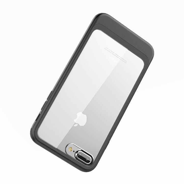 For iPhone 8 Plus & 7 Plus Shockproof TPU + PC Protective Back Case