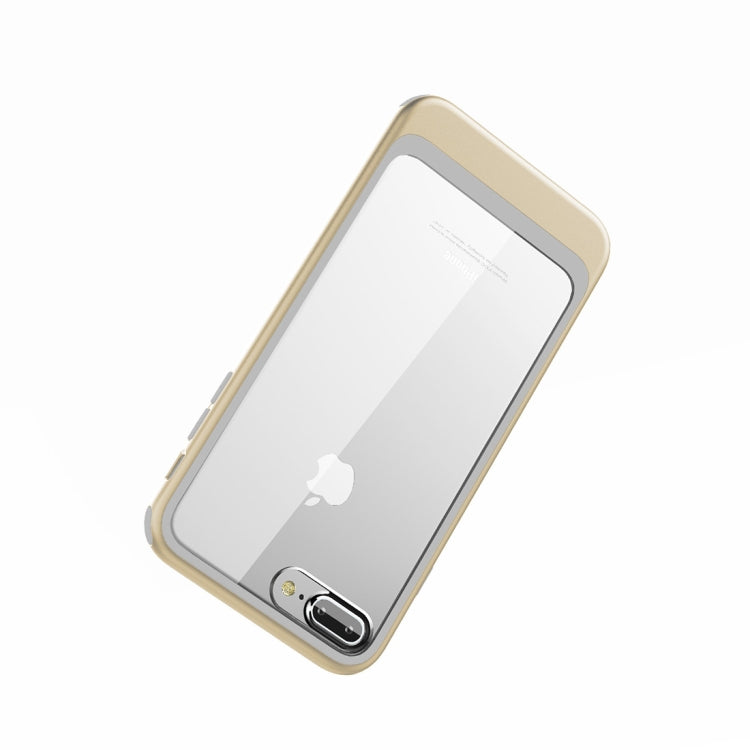 For iPhone 8 Plus & 7 Plus Shockproof TPU + PC Protective Back Case