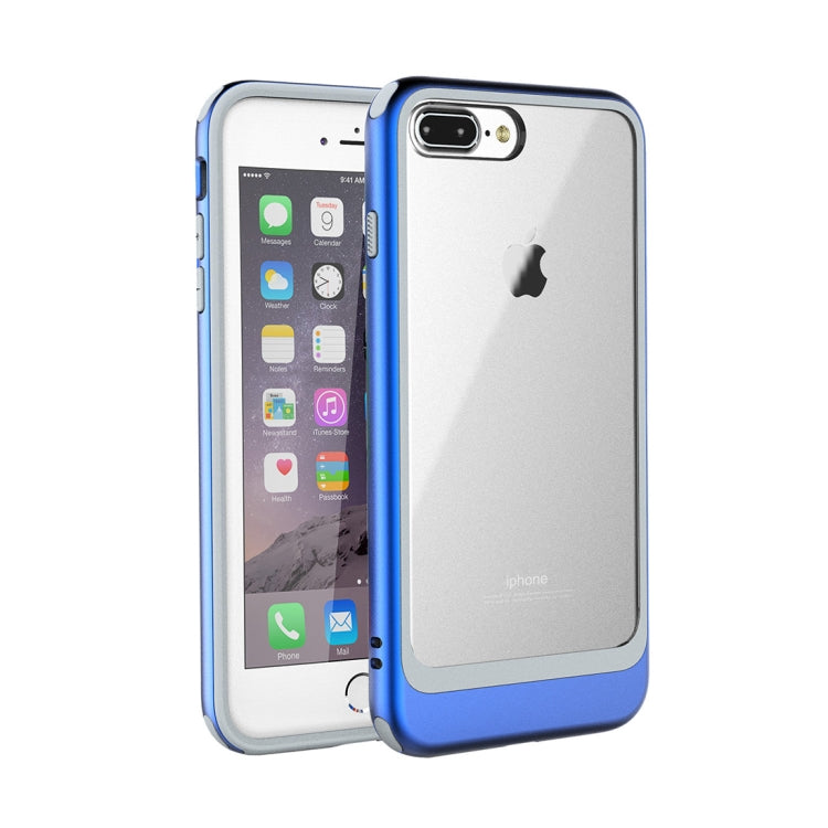 For iPhone 8 Plus & 7 Plus Shockproof TPU + PC Protective Back Case