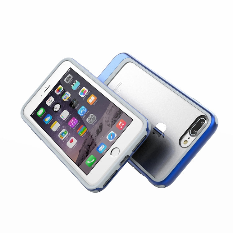 For iPhone 8 Plus & 7 Plus Shockproof TPU + PC Protective Back Case