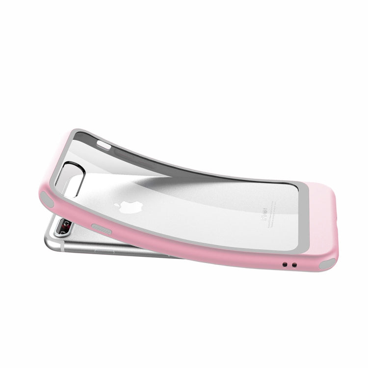 For iPhone 8 Plus & 7 Plus Shockproof TPU + PC Protective Back Case