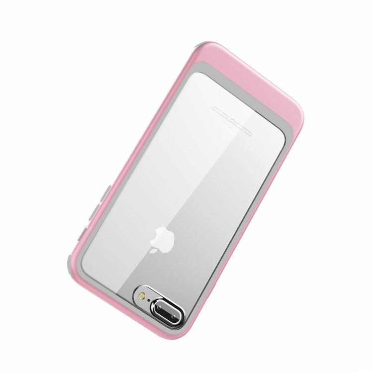 For iPhone 8 Plus & 7 Plus Shockproof TPU + PC Protective Back Case