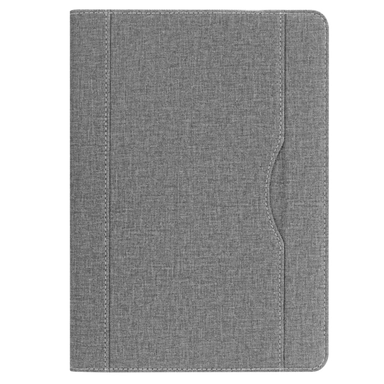 Cloth Pattern PU Case for iPad 9.7 inch (2018) & (2017) & (2016) & iPad Air 2 & iPad Air, with Card Slot & Pen Groove
