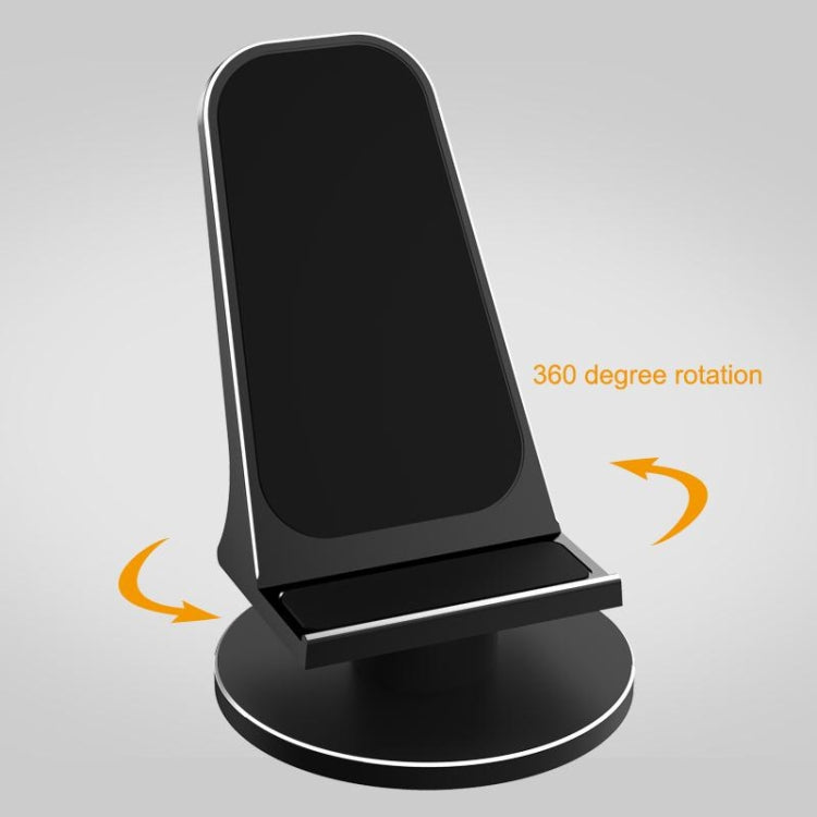 HAMTOD Adjustable 360 Degree Rotation Aluminum Alloy + Silica Gel Stand Desktop Phone Tablet Holder, For iPhone, Galaxy, Sony, Lenovo, HTC, Huawei, and other 3-11 inch Phones and Tablets
