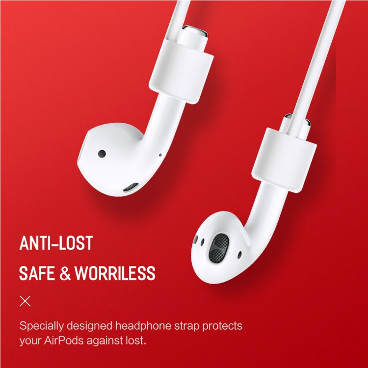 ROCK Wireless Bluetooth Earphone Anti-lost Storage Bag for Apple AirPods, with Cable (Earphone is not Included)