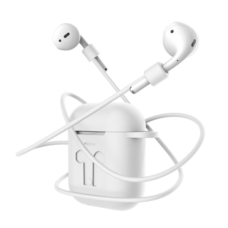 ROCK Wireless Bluetooth Earphone Anti-lost Storage Bag for Apple AirPods, with Cable (Earphone is not Included)
